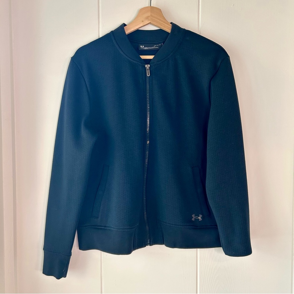 Under Armour Women's Black Bomber Jacket NWOT size L